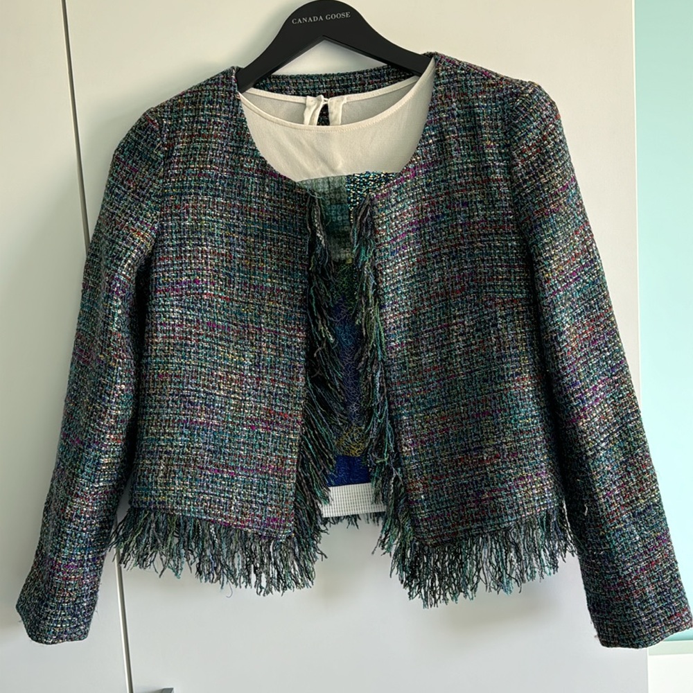 2 piece top - Jacket and sleeveless top